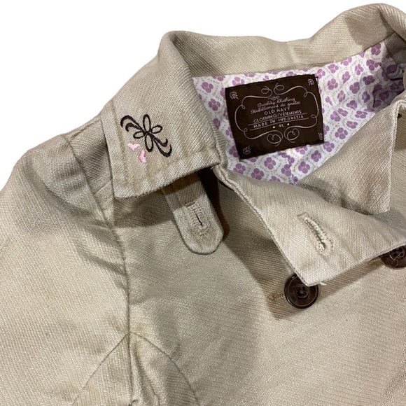 ** 2 for $20** Old Navy kids floral Pea Coat size 4T - Picture 8 of 15